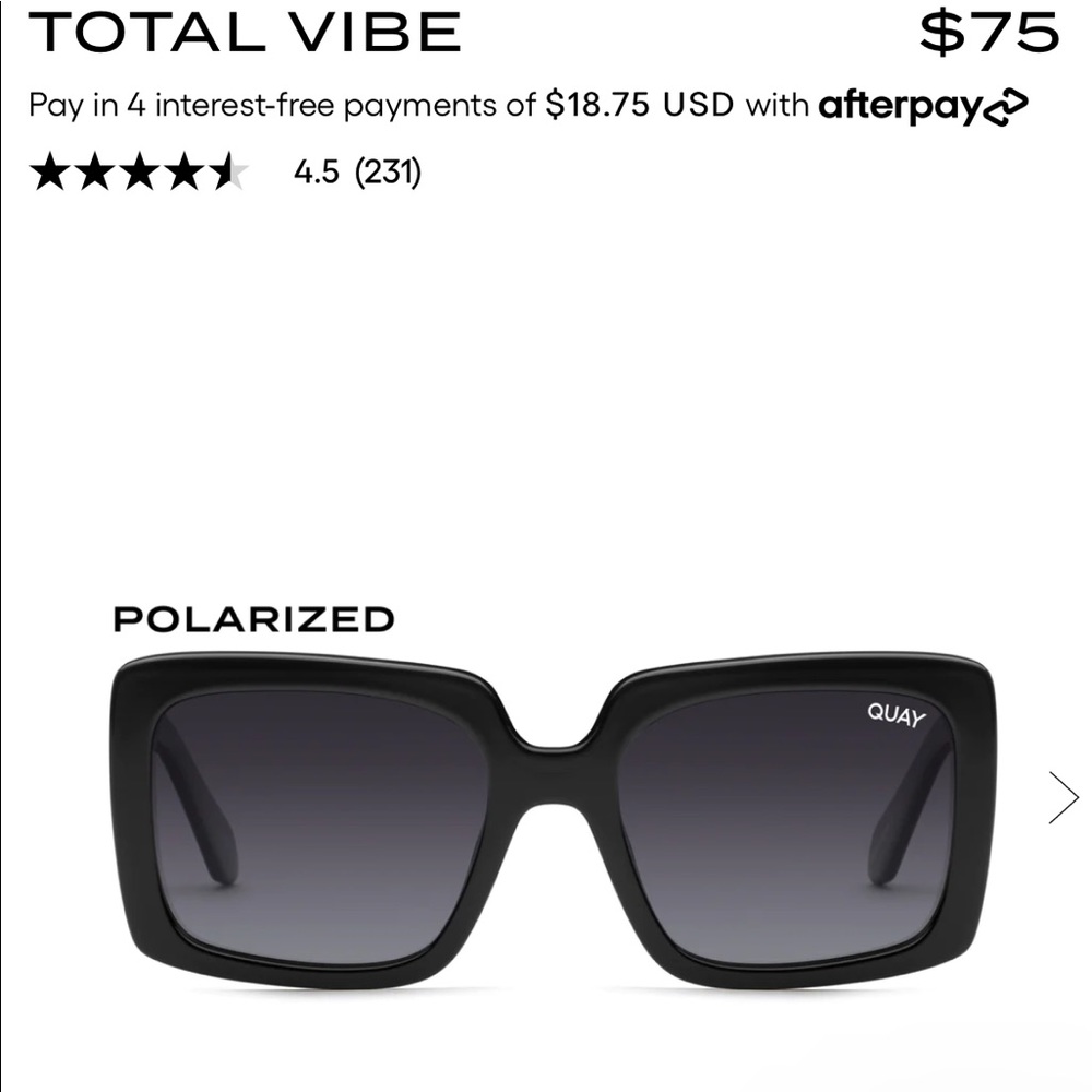 Quay TOTAL VIBE Sunglasses